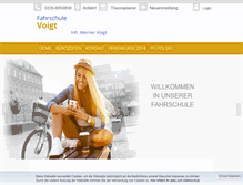 Tablet Screenshot of fahrschule-online24.de
